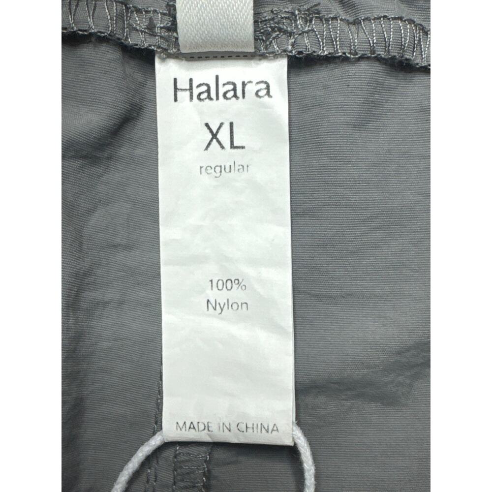 Halara Women's Mid Rise Button Zipper Side Pocket Wide Leg Cargo Pant XL (35x30) - Picture 4 of 5